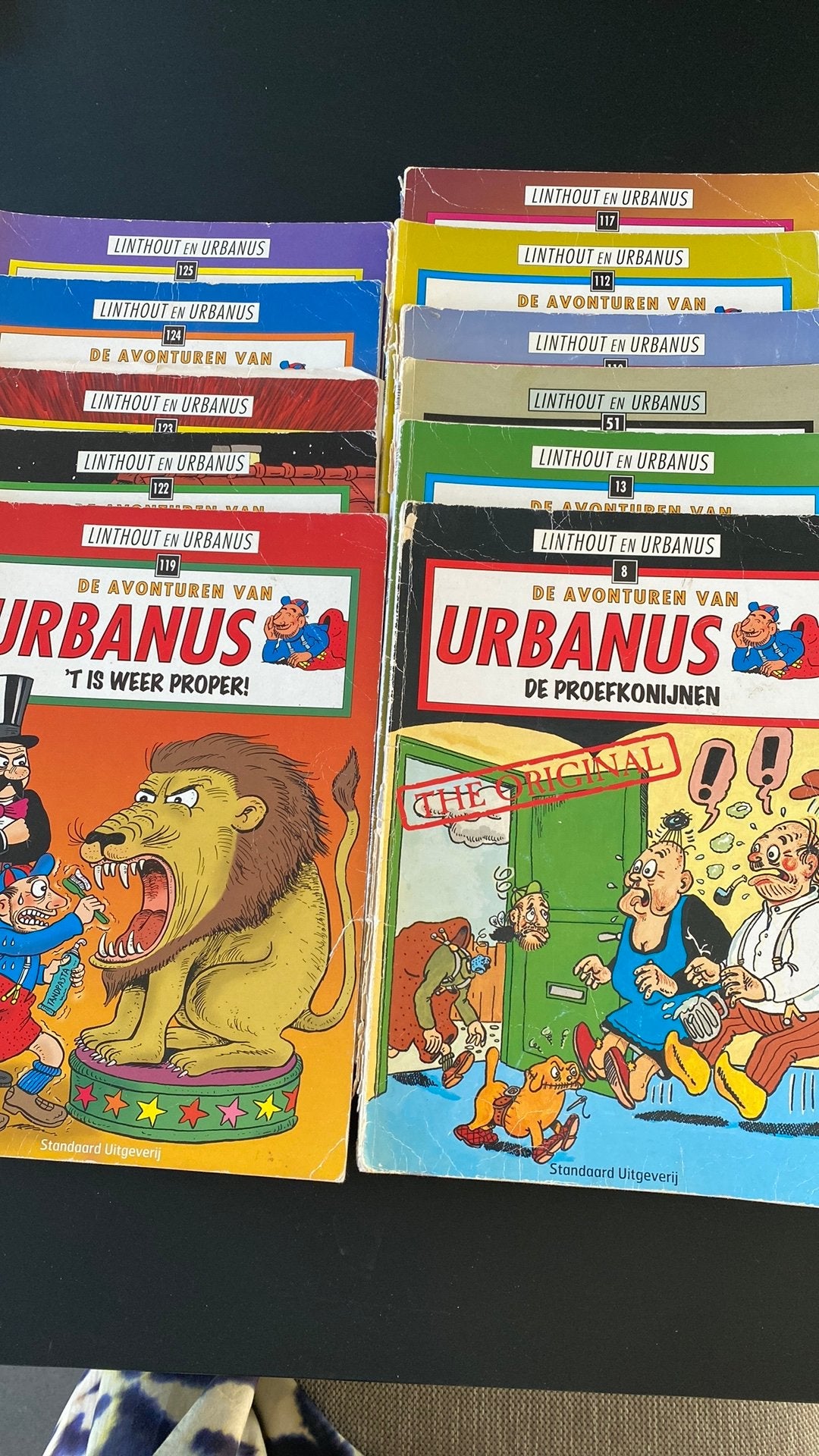 Strips Urbanus, Boeken, Meerdere stripboeken, Ophalen, Gelezen