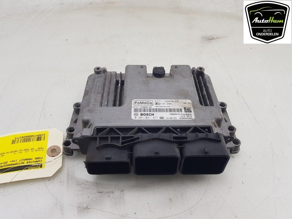 CALCULATEUR MOTEUR ECU Ford Transit Courier, Robert Bosch AG, Robert-Bosch-Allee 1
74232  Abstatt, DE, Engineering@bosch.com, Ford