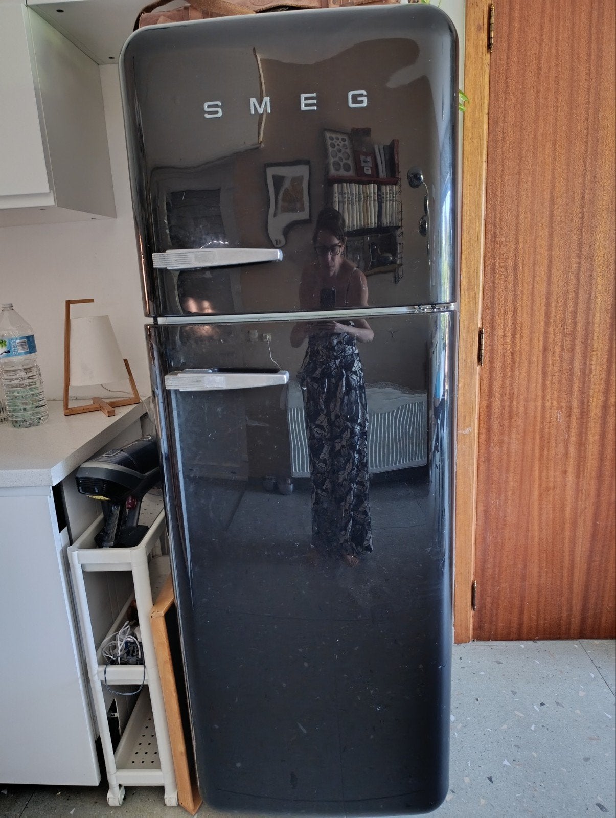 Frigo/congélateur SMEG, Electroménager, Utilisé, 60 cm ou plus, Avec congélateur séparé, Enlèvement