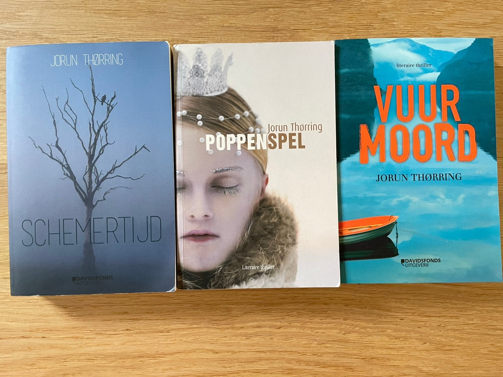Pakket Scandinavische thriller Jorrun Thorring, Boeken, Ophalen of Verzenden
