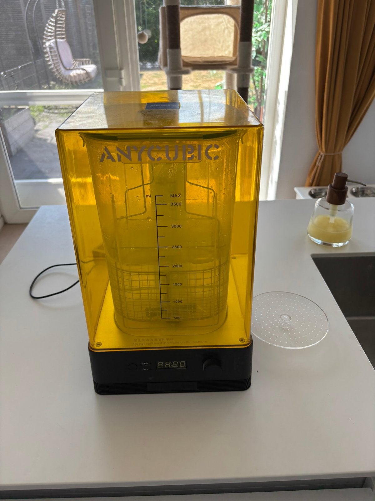 Bijna nieuwe Anycubic Wash and Cure 2.0 voor resin printers, Enlèvement, Comme neuf