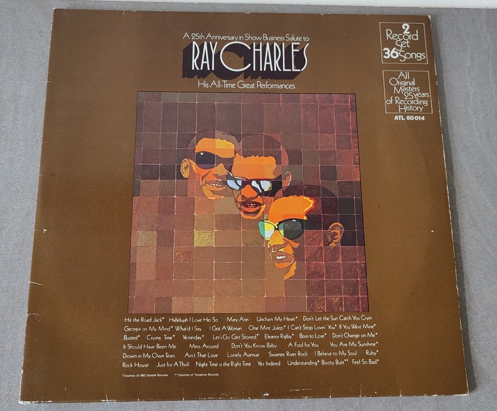 Vinyl Ray Charles - His All-Time Great Performances, CD & DVD, Vinyles | Jazz & Blues, Enlèvement, Utilisé