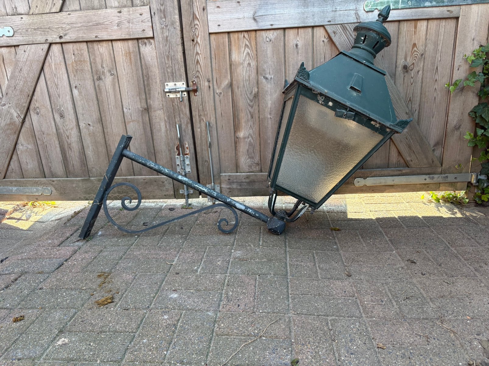 Antieke verlichting, Tuin en Terras, Ophalen, Zo goed als nieuw