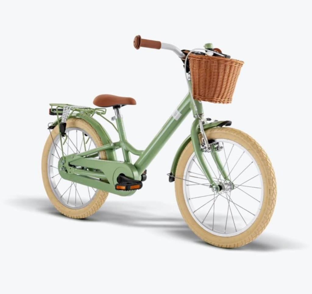 Puky meisjesfiets 18 inch met mandje, Fietsen en Brommers, Ophalen, Gebruikt, 18 inch, Puky