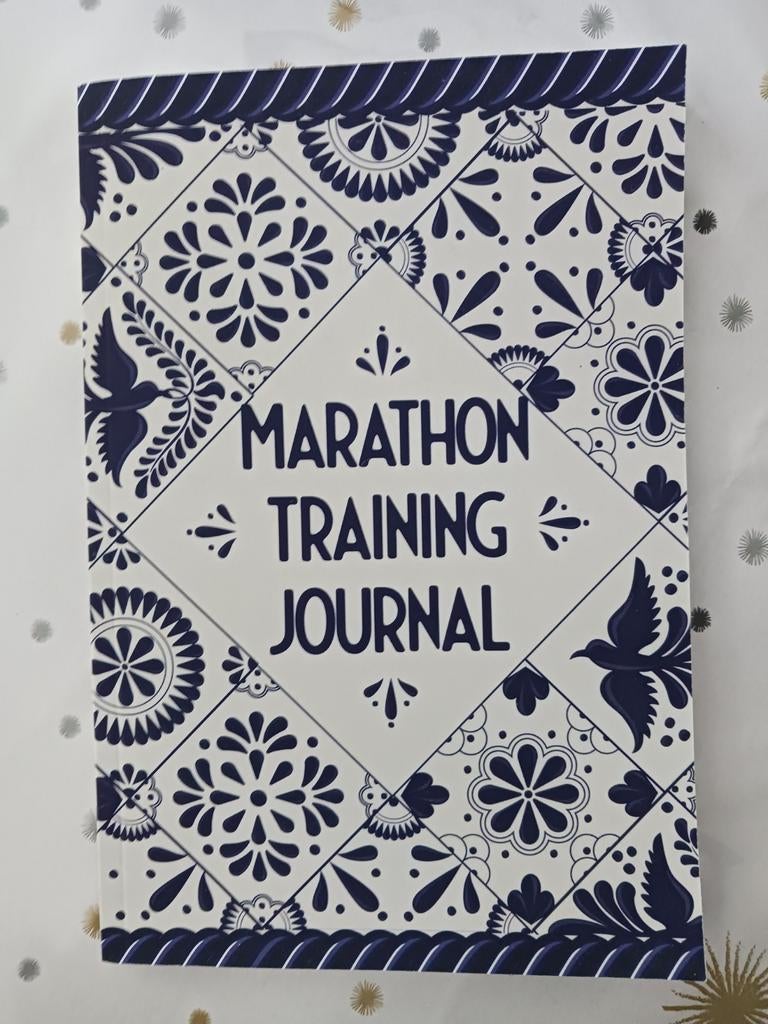 Marathon training journal - notitieboekje, Sport en Fitness, Ophalen, Nieuw, Hardlopen