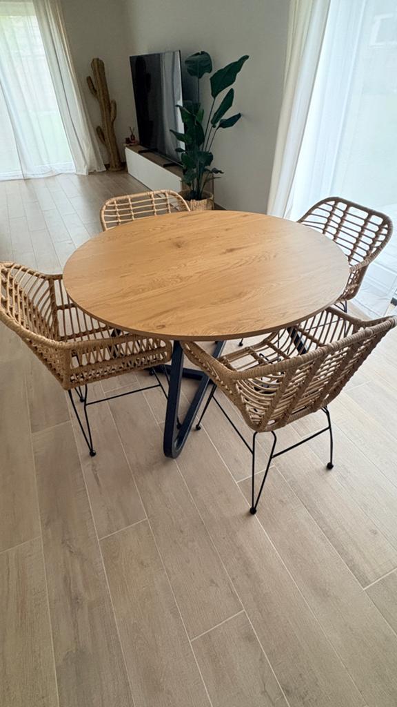 Eettafel met stoelen moet dringend weg!, Huis en Inrichting, Ophalen, Zo goed als nieuw