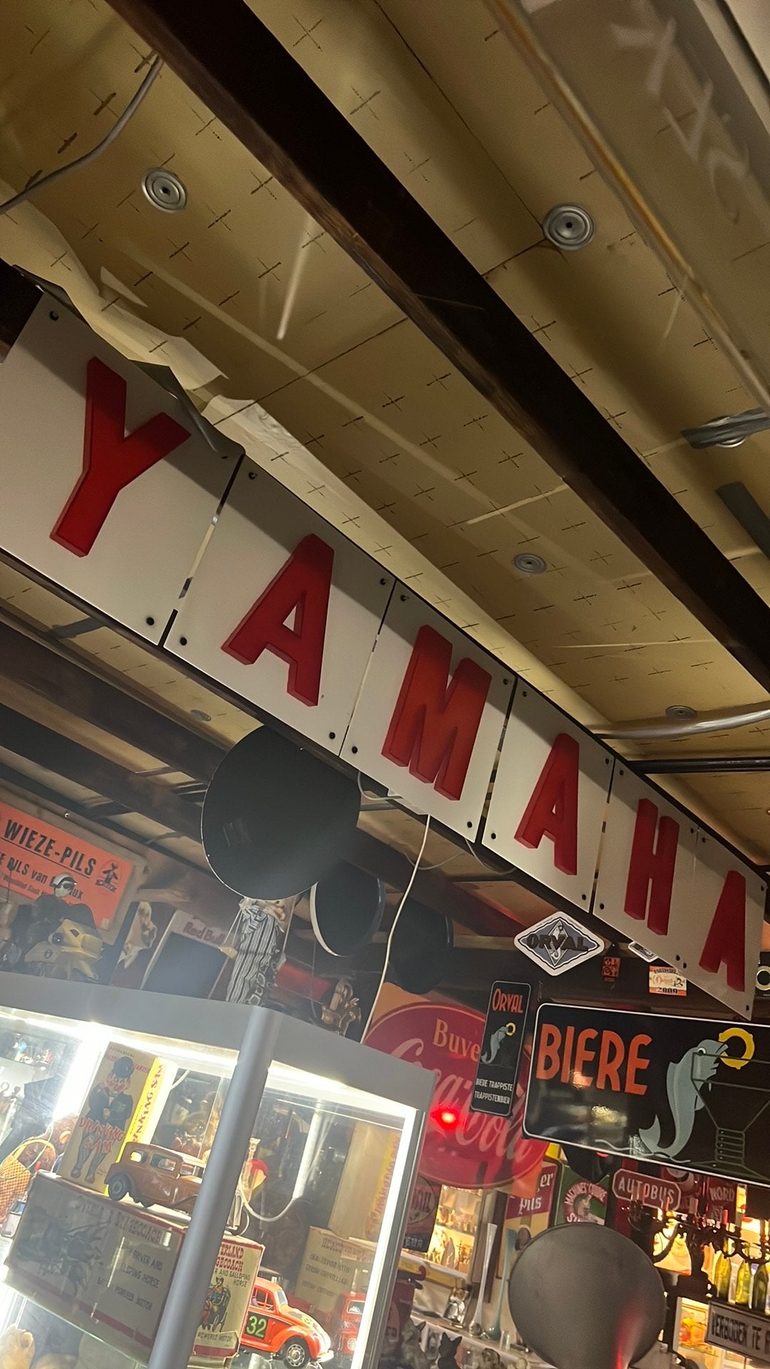 Zeldzame Yamaha doosletters lichtreclame, Ophalen of Verzenden