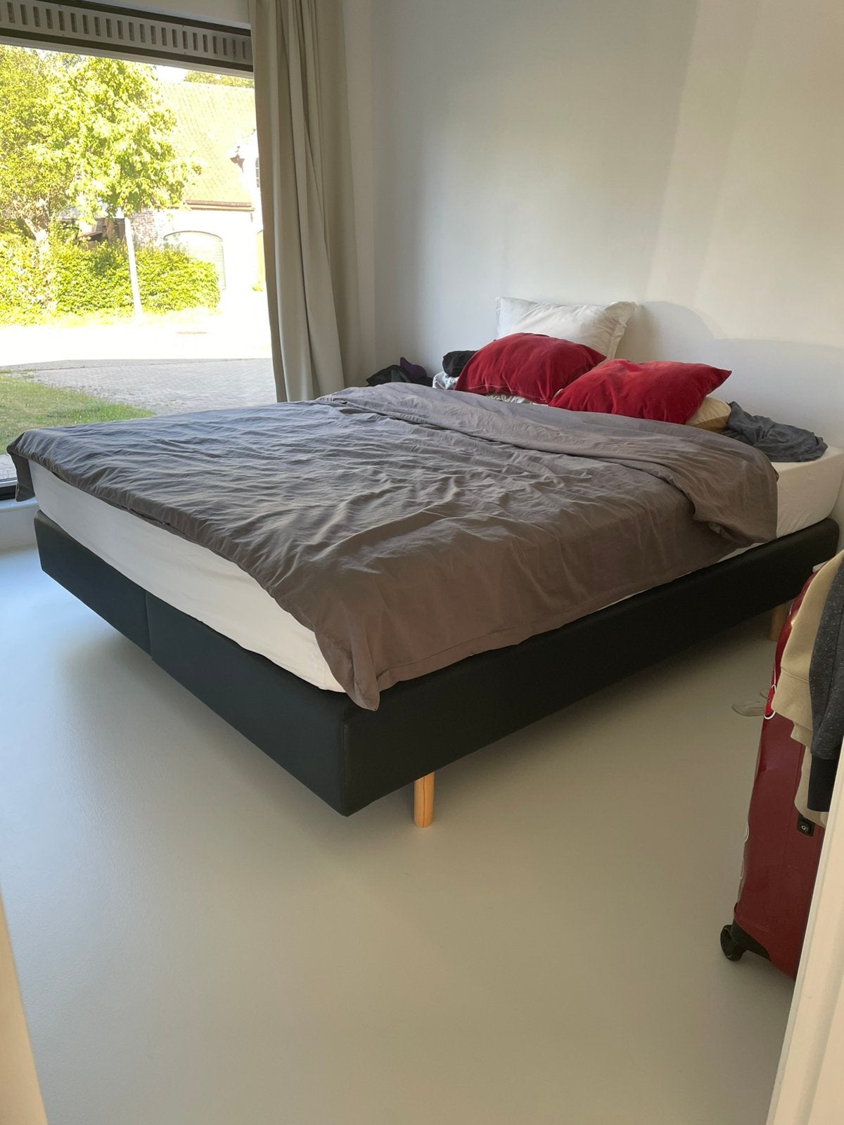 Boxspring 180x200, Huis en Inrichting, Ophalen, Zo goed als nieuw