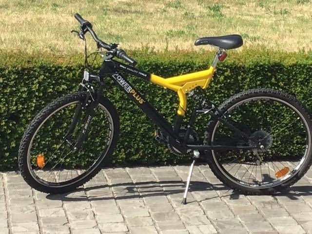 powerplus mountain bike nieuw 0 km waarde 350 eur, Ophalen