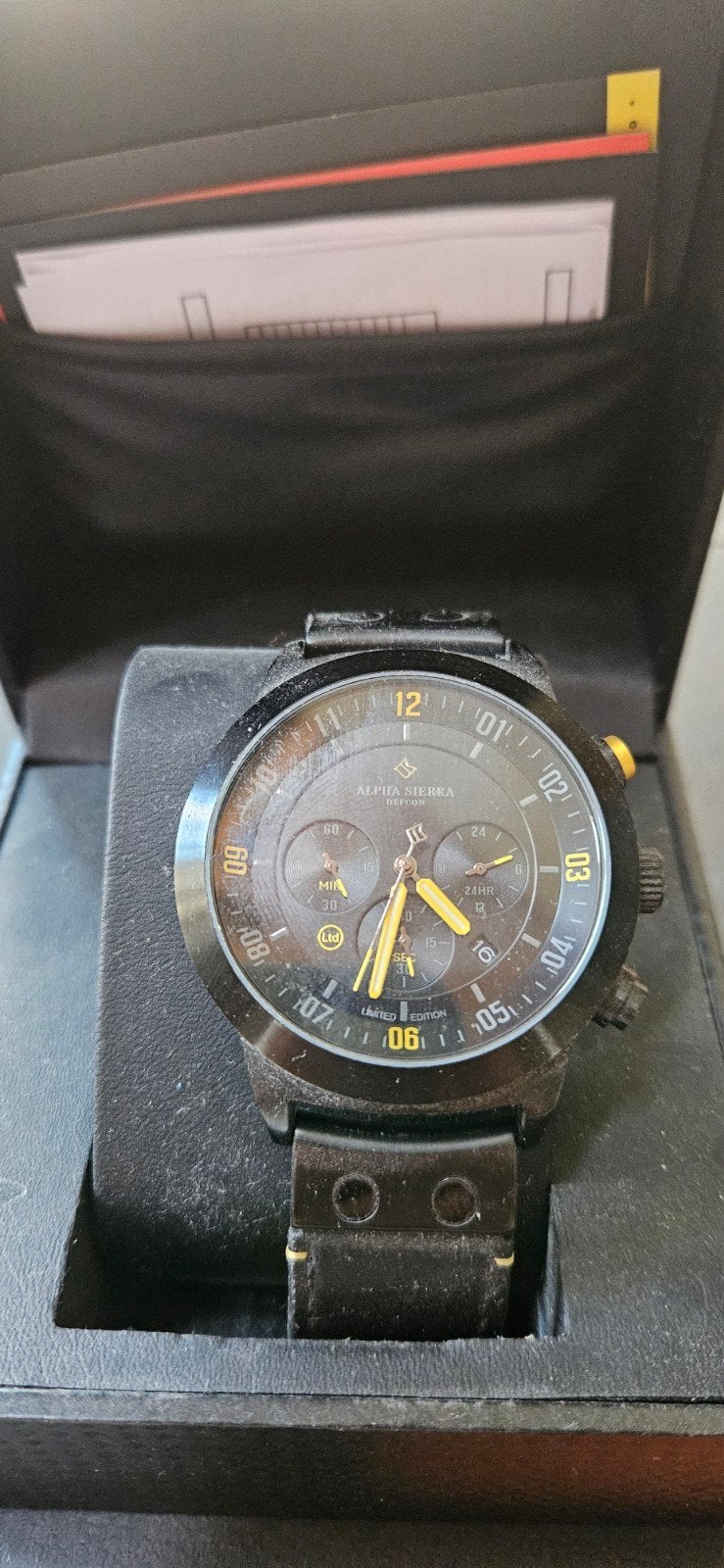 Alpha Sierra heren uurwerk, Enlèvement ou Envoi
