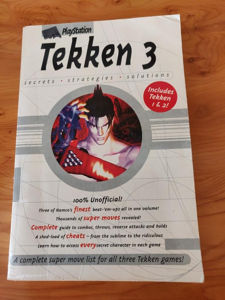 Tekken 1,2 en 3 secrets, strategies & solutions, Games en Spelcomputers, Games | Sony PlayStation 1, Ophalen of Verzenden