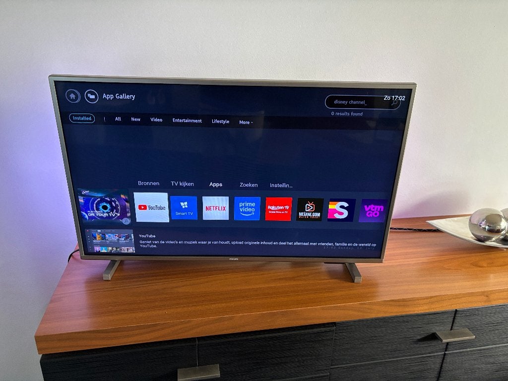 Phillips 32 inch smart Ambilicht tv met wifi perfecte staat, Audio, Tv en Foto, Televisies, Ophalen, Zo goed als nieuw, 80 tot 100 cm