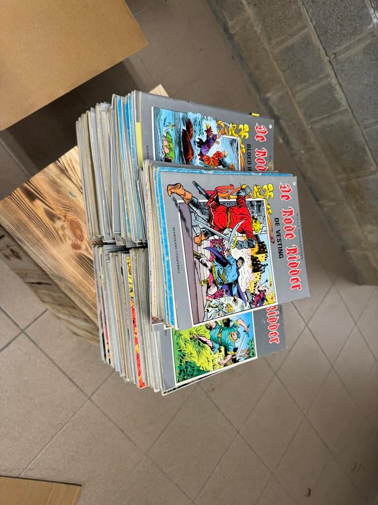 138 strips van de rode ridder, Boeken, Ophalen, Zo goed als nieuw