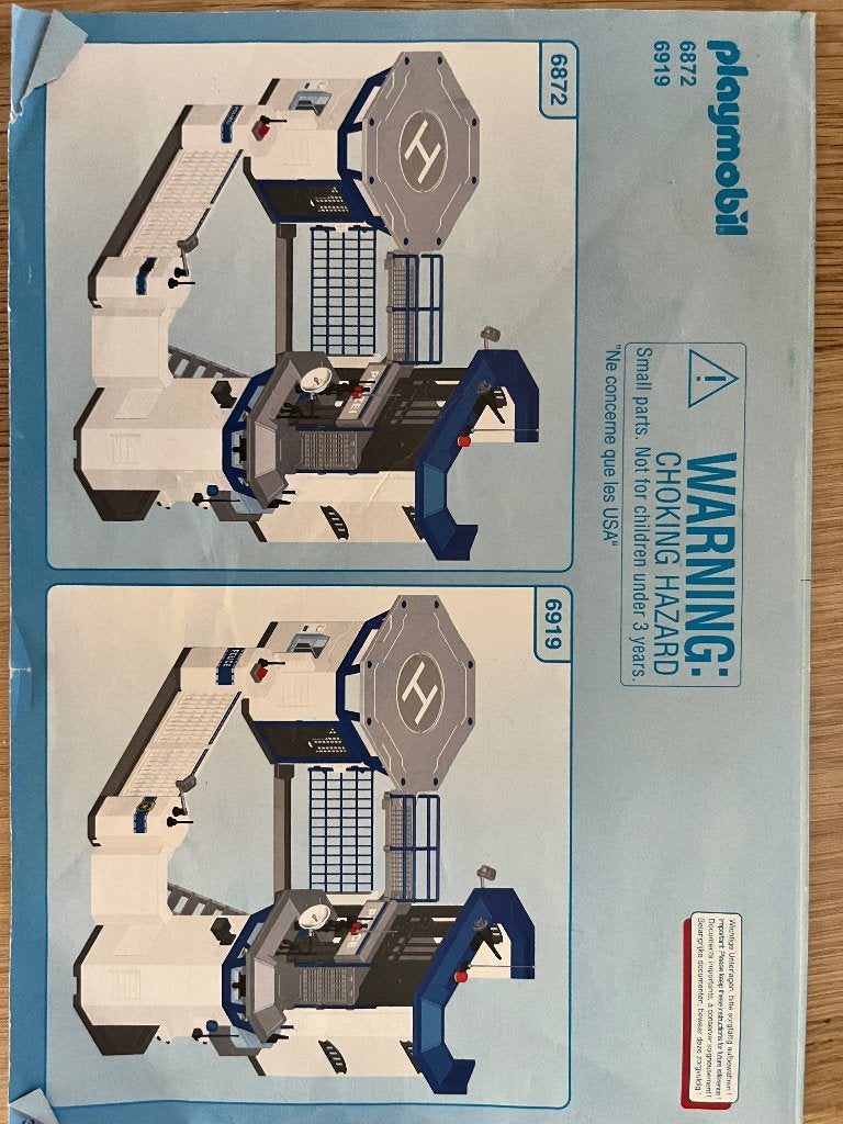 Playmobil politiebureau, Kinderen en Baby's, Ophalen, Zo goed als nieuw