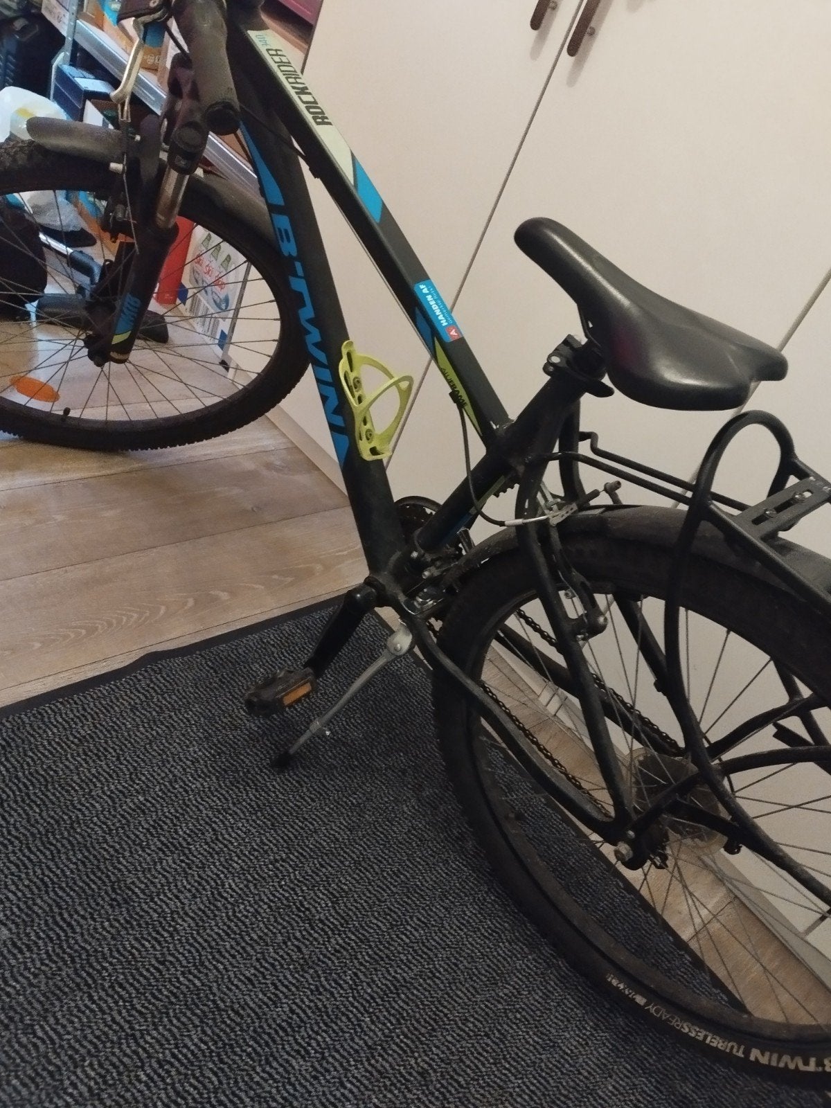 Fiets Rockrider 340, Fietsen en Brommers, Gebruikt, 26 inch, Meer dan 20 versnellingen, 65 cm of meer