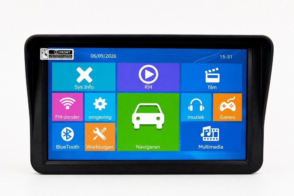 DRK TECH GPS 7” & 9” Camping-Car Camion Voiture Europe- AVIN, Neuf, Info@drktech.be, Enlèvement ou Envoi, Oosterwennel 35 Genk