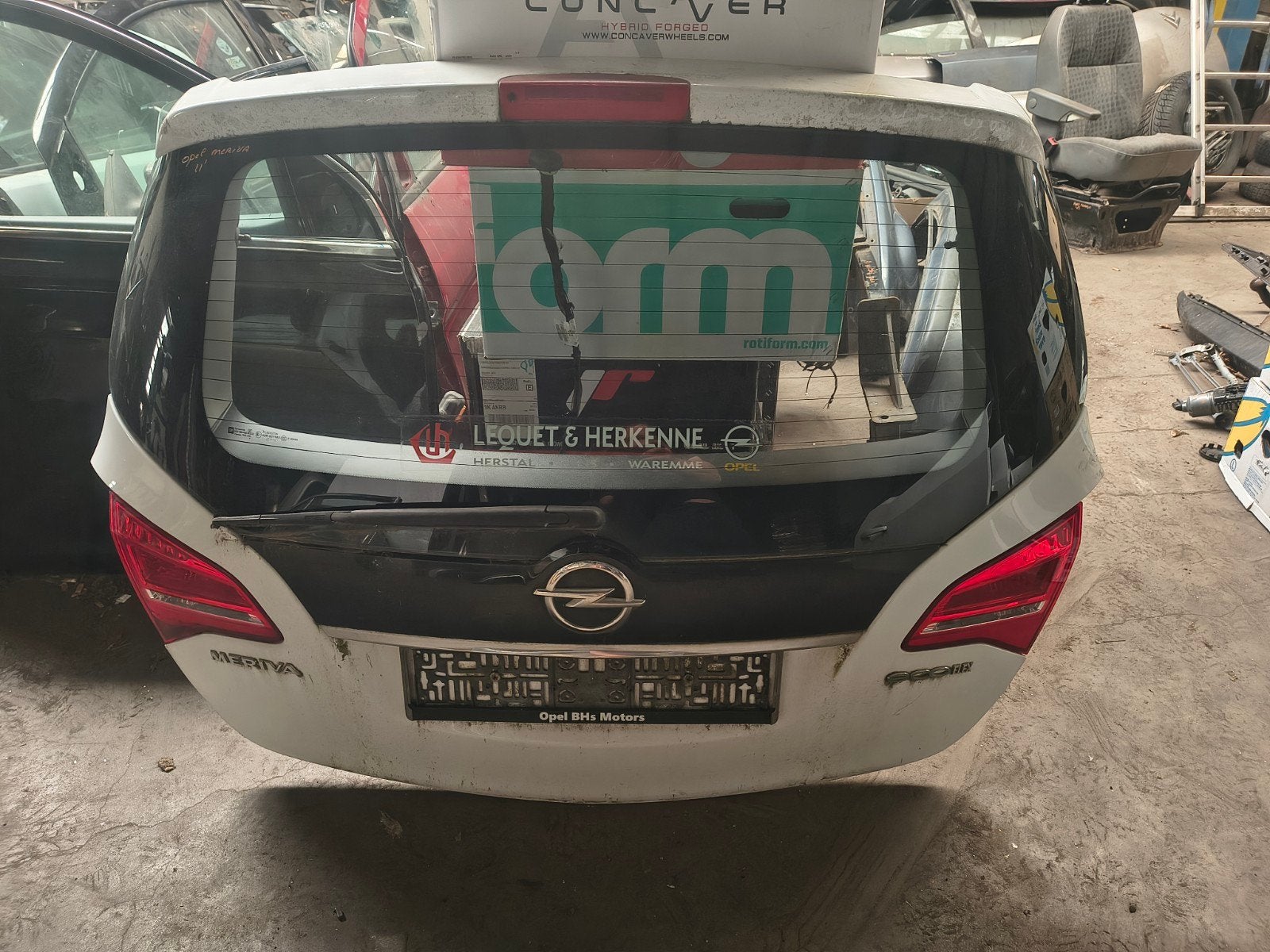 Couvercle de coffre Opel Meriva B, Enlèvement ou Envoi, ., Opel, Haillon arrière