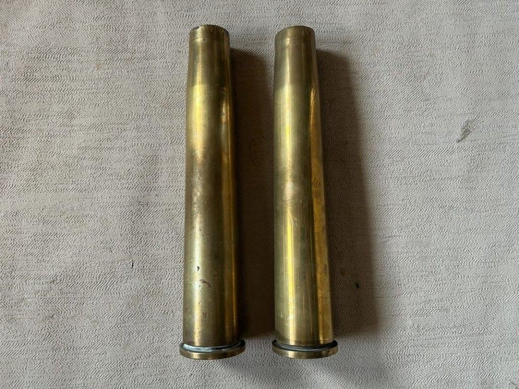 wo2 - 40mm US hulzen Anti Aircraft 1942 & 43 - Marine, Verzamelen, Militaria | Tweede Wereldoorlog, Ophalen of Verzenden, Marine