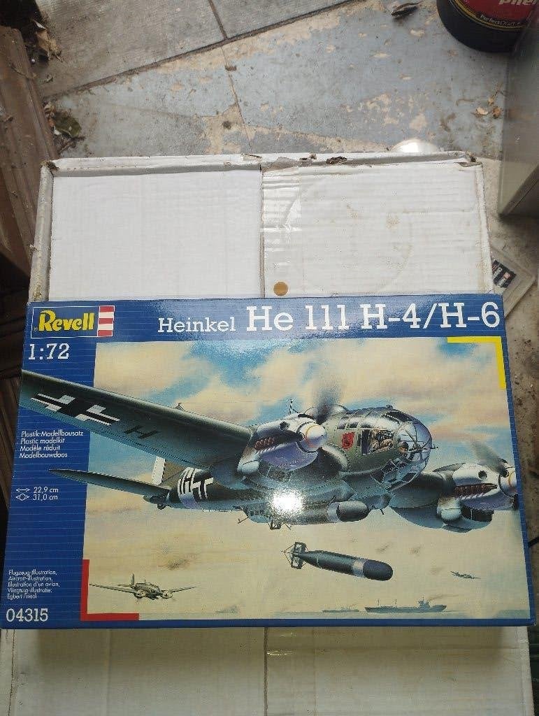 Heinkel He 111 H-4/H-6 Revell  04315, Hobby & Loisirs créatifs, Modélisme | Avions & Hélicoptères, Neuf, Enlèvement ou Envoi, Revell
