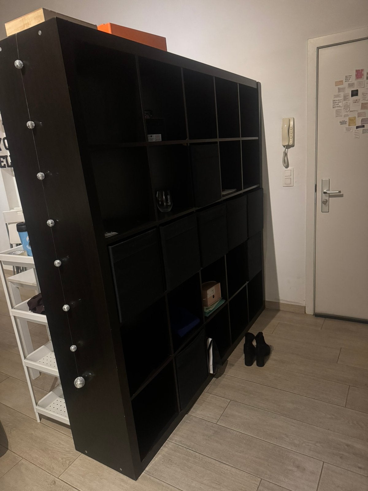IKEA kast zwart, Enlèvement, Utilisé