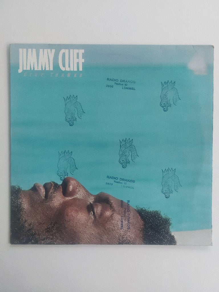 Jimmy Cliff - Give Thankx (1978 - Reggae), Enlèvement ou Envoi, Avec pochette intérieure, Utilisé, LP