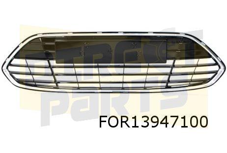 Ford Mondeo IV (6/07-11/14) voorbumpergrille (zwart / chrome, -, -, Nieuw, Ford