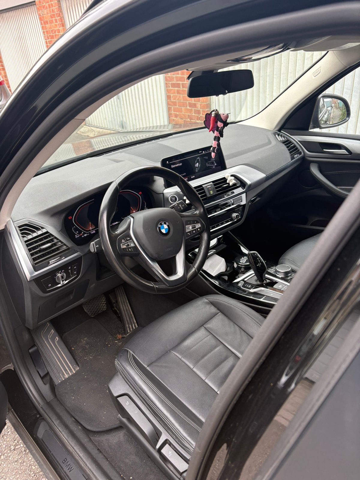 Bmw x3, Auto's, Automaat, Zwart, Zwart, Diesel