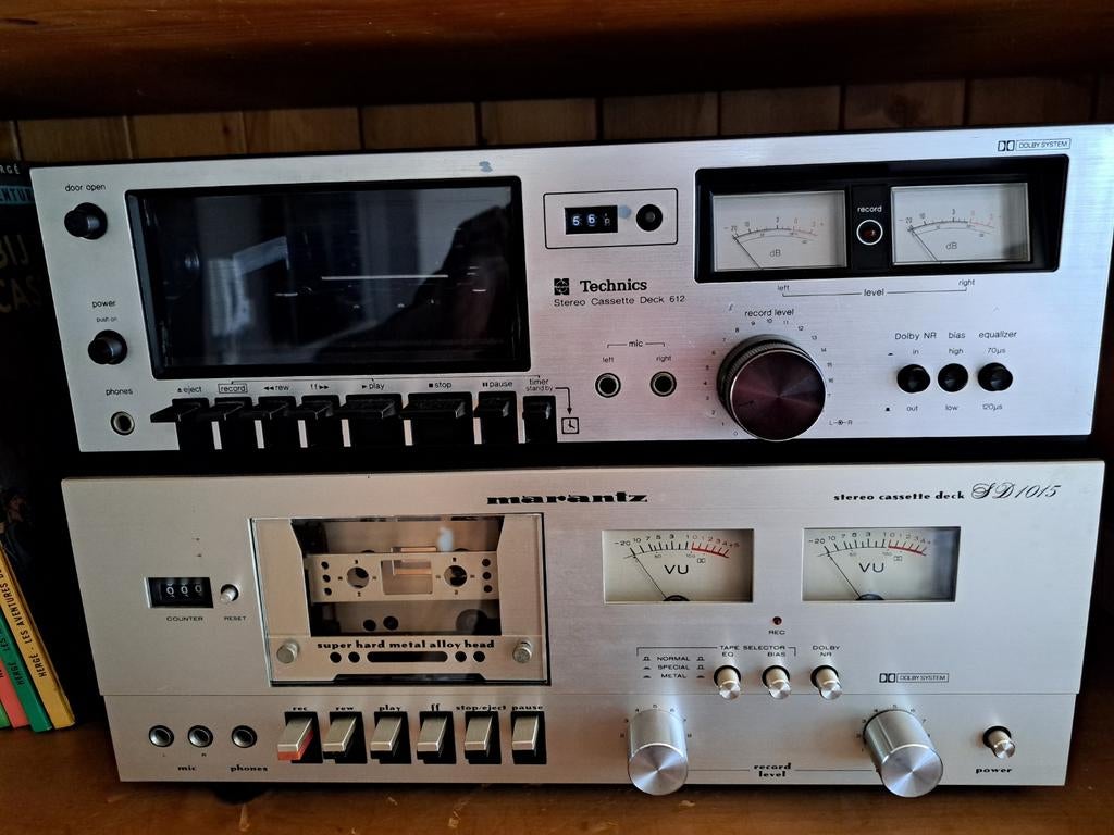 Cassette deck marantz 612 et Technics sd1015, Marantz