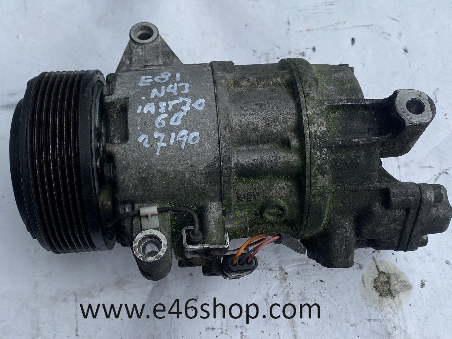 BMW 1 EN 3 SERIE AIRCO POMP N43 BENZINE MOTOR E81 E82 E87 E8, Auto-onderdelen, Gebruikt, -, -, Ophalen of Verzenden