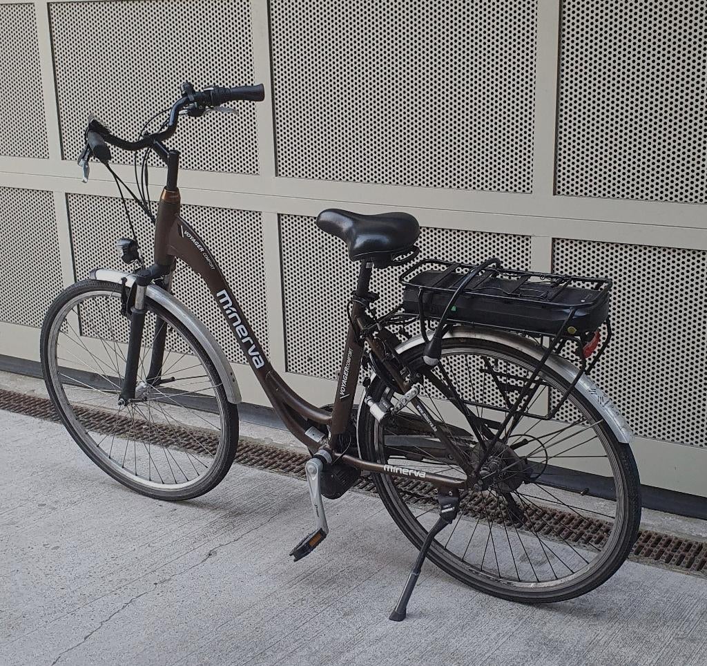 elektrische fiets - middenmotor - net nieuw !, Fietsen en Brommers, Elektrische fietsen, Ophalen, Batavus, Zo goed als nieuw, 50 km per accu of meer