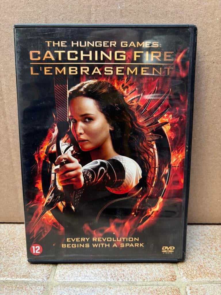 The hunger games catching fire DVD, Ophalen of Verzenden, Zo goed als nieuw