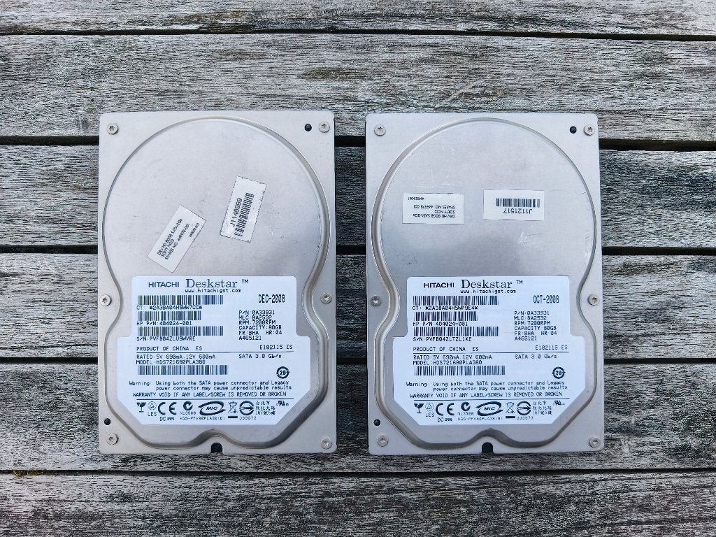 Hitachi HDD 80GB, Informatique & Logiciels, Disques durs, Enlèvement ou Envoi, Interne, Utilisé, Desktop