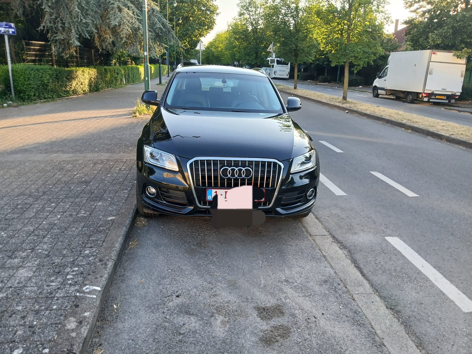 Audi Q5 2016 2.0 TDI, Auto's, Audi, Navigatiesysteem, 4 cilinders, Q5, Zwart