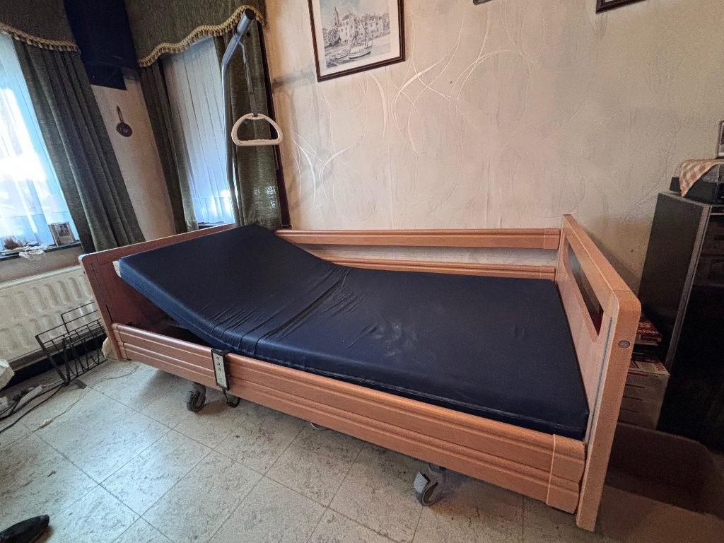 Elektrisch ziekenhuisbed, Ophalen, Eenpersoons, 200 cm, 100 cm