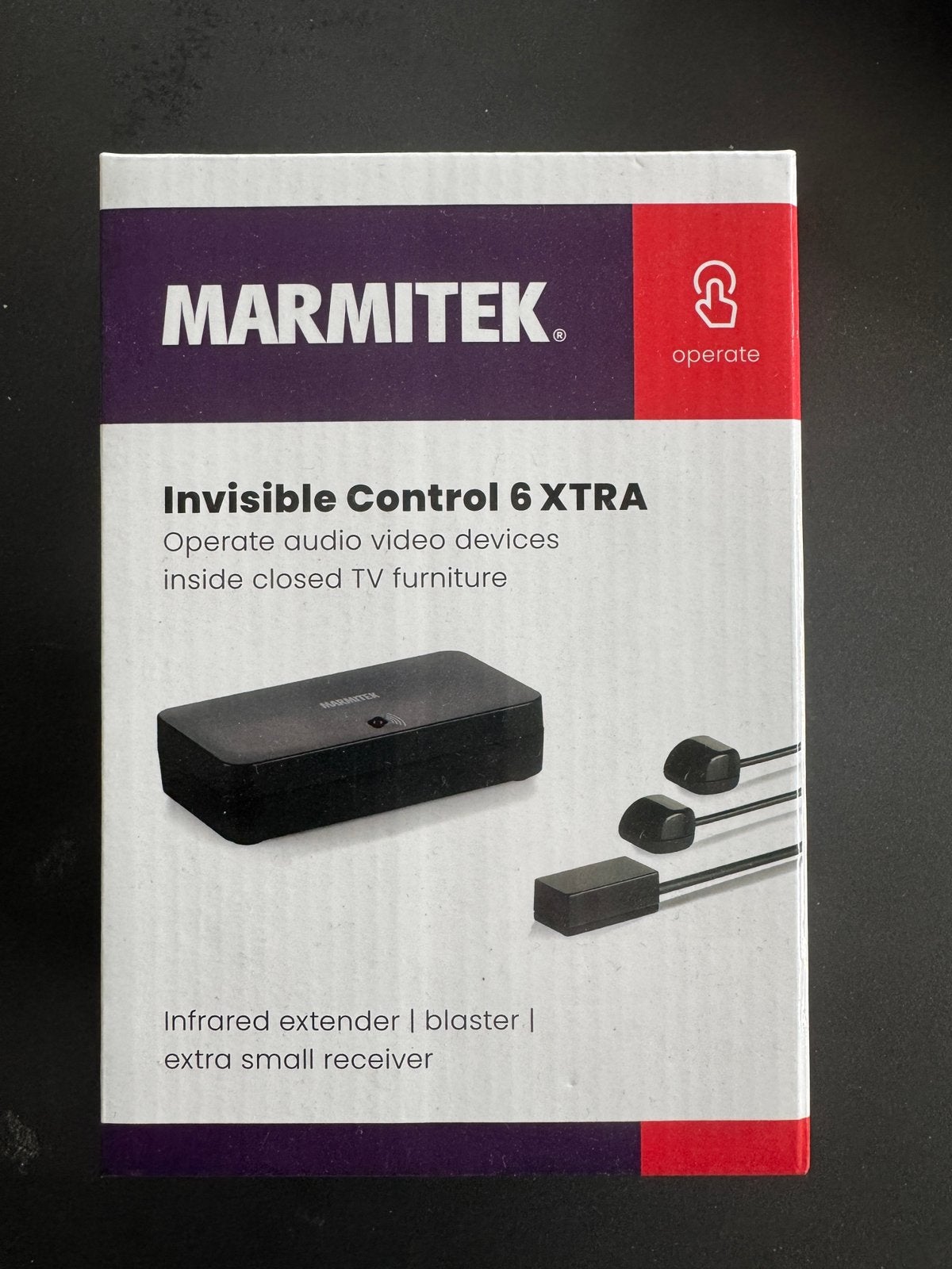 Marmitek Invisible Control 6 Xtra (nieuw i/d verpakking), Audio, Tv en Foto, Ophalen of Verzenden, Nieuw
