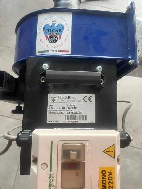 Ventilator voor rook en gas afzuiging voertuigen, Ophalen, Nieuw