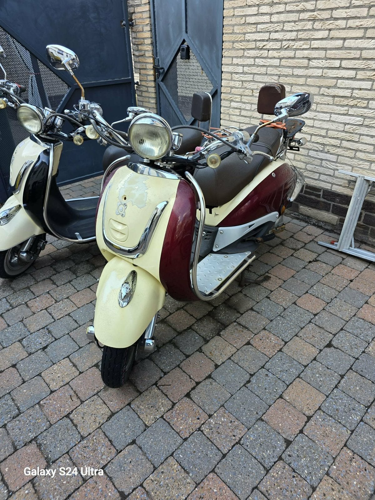 RETRO AGM SCOOTER, Ophalen, Gebruikt, Vespa