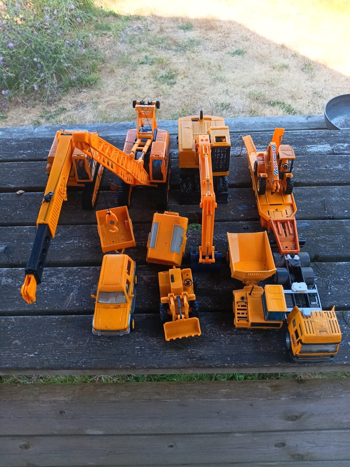 kranen en grondverzet machines  schaal 1:32, Hobby & Loisirs créatifs, Voitures miniatures | 1:32, Enlèvement ou Envoi