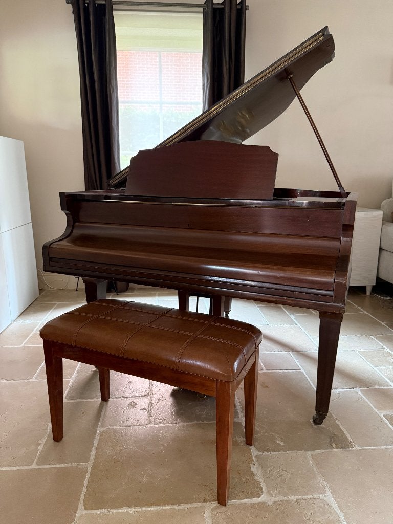 Kleine vleugelpiano, Enlèvement, Utilisé, Brun, Piano