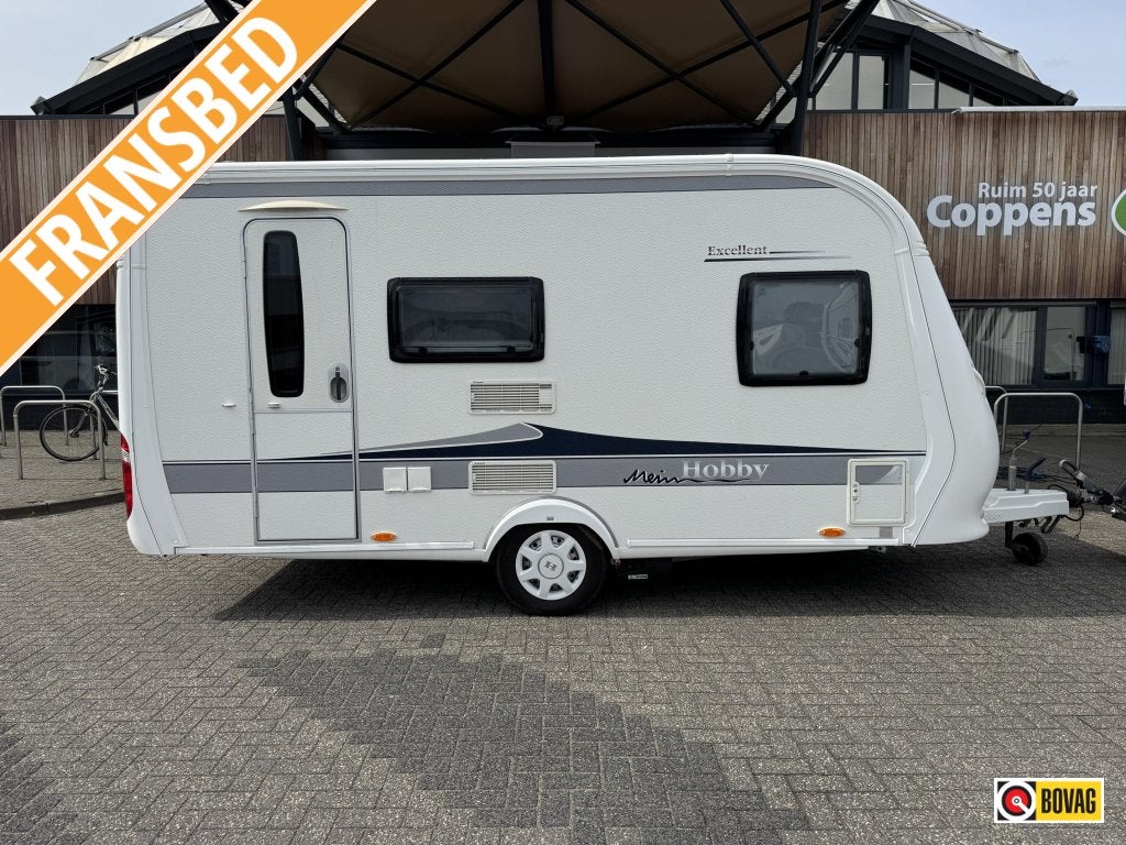 Hobby Excellent 410 SFE 2011 MOVER + ISABELLA!, Treinzit, 4 tot 5 meter, Schokbreker, Tot en met 4