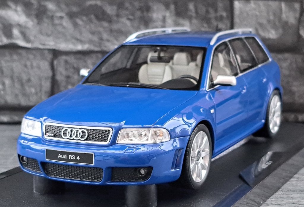 Audi RS 4 (B5) Nogaro Blue 1/18ème ottomobile, Neuf, OttOMobile, Enlèvement ou Envoi, Voiture