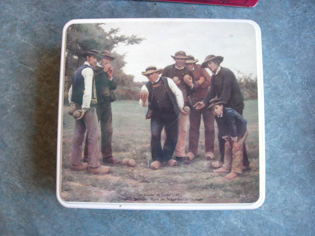Koekendoos petanque, Ophalen of Verzenden, Gebruikt, Beschuit, Overige merken