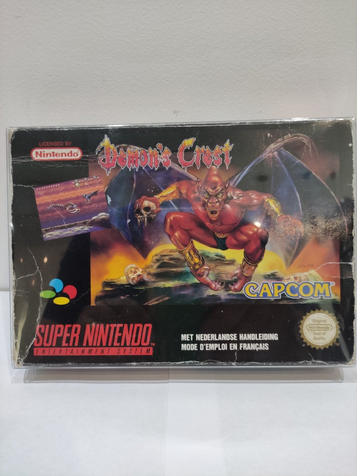 Demon's Crest Super Nintendo, Consoles de jeu & Jeux vidéo, Enlèvement ou Envoi, 1 joueur, Utilisé, À partir de 3 ans