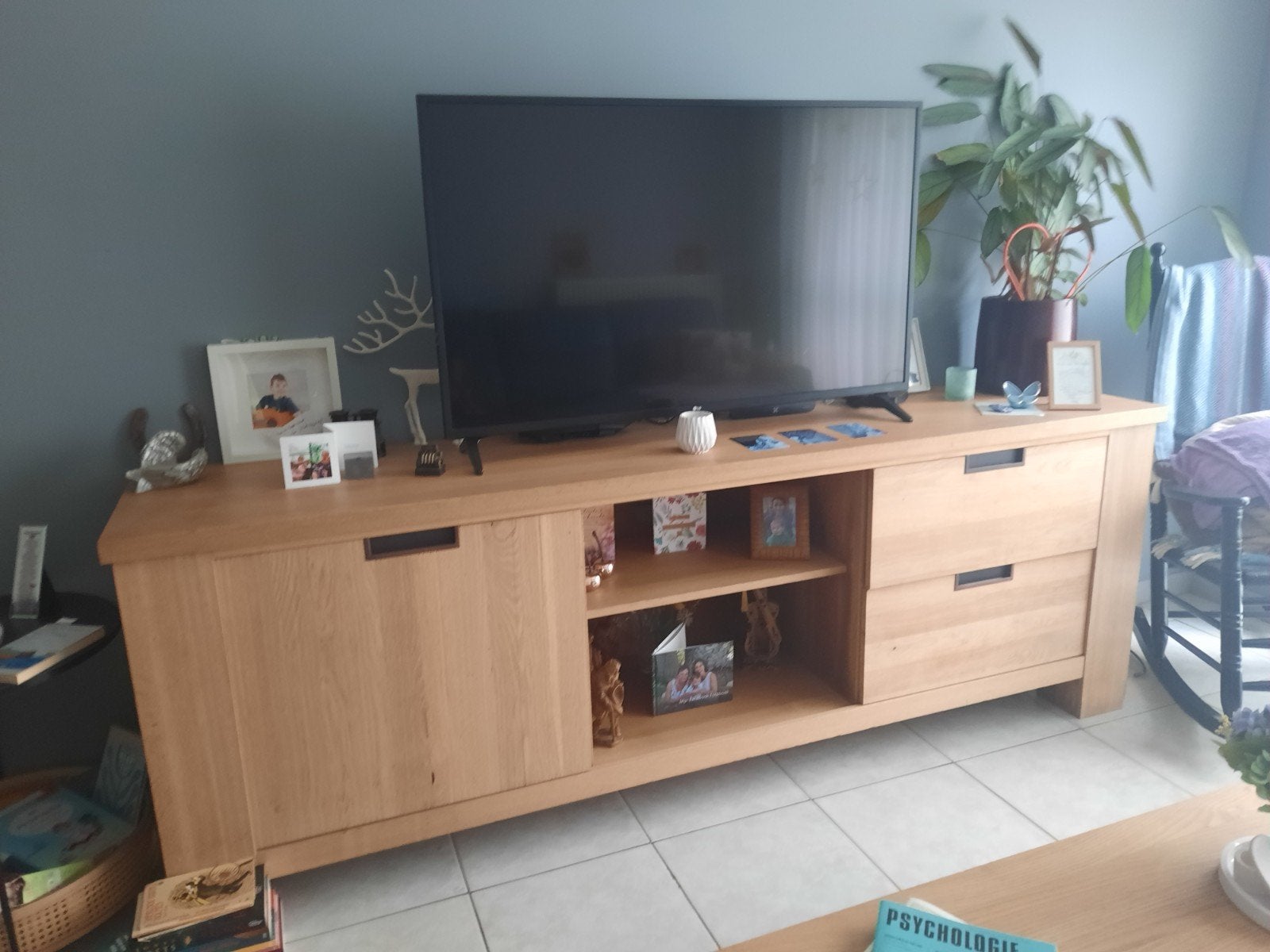 4delige salon en eetkamermeubels vol eik, Huis en Inrichting, Ophalen