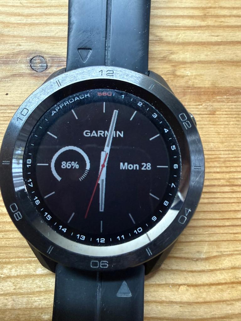 Golfhorloge - Garmin Approach S60, Étanche, Enlèvement, Utilisé, Boussole
