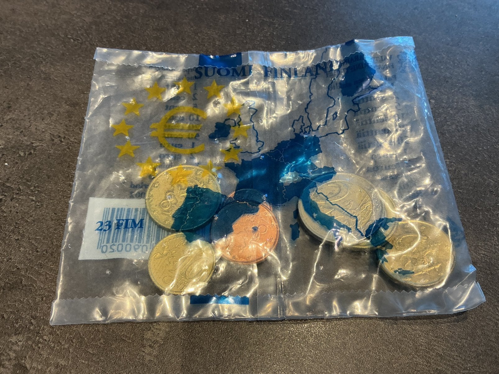 Finland starterkit euro 2002, Postzegels en Munten, Ophalen of Verzenden, Finland