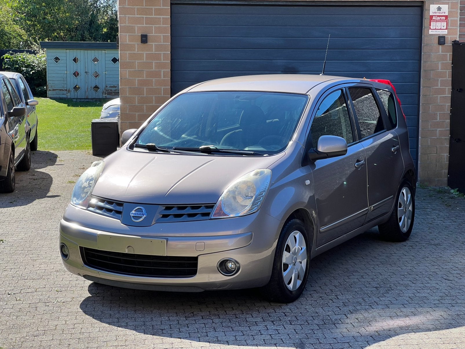 Nissan Note 1.4i Airco Trekhaak – Start&Rijdt – Zo Meenemen, Auto's, Voorwielaandrijving, Zwart, 4 cilinders, 65 kW
