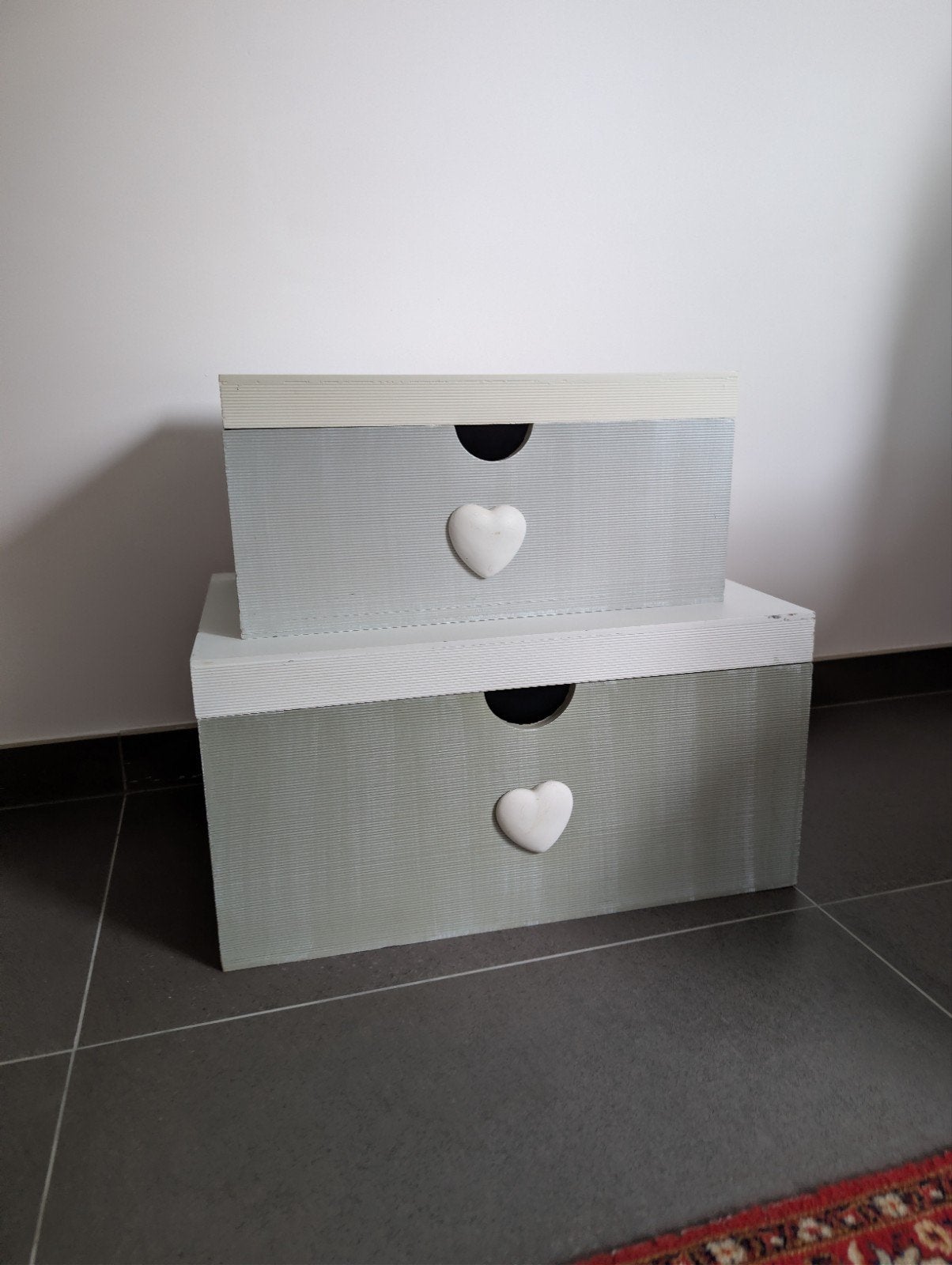 Houten kistjes, prijs voor beide 25€, Huis en Inrichting, Ophalen