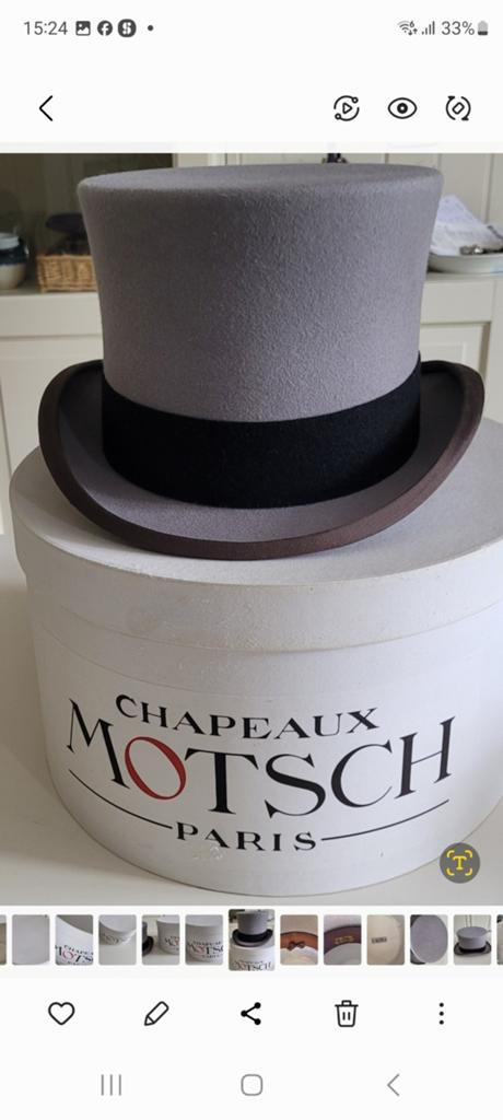 Chapeau Motsch Hermes+boite d'origine, Vêtements | Hommes, Chapeaux & Casquettes, Enlèvement, Chapeau