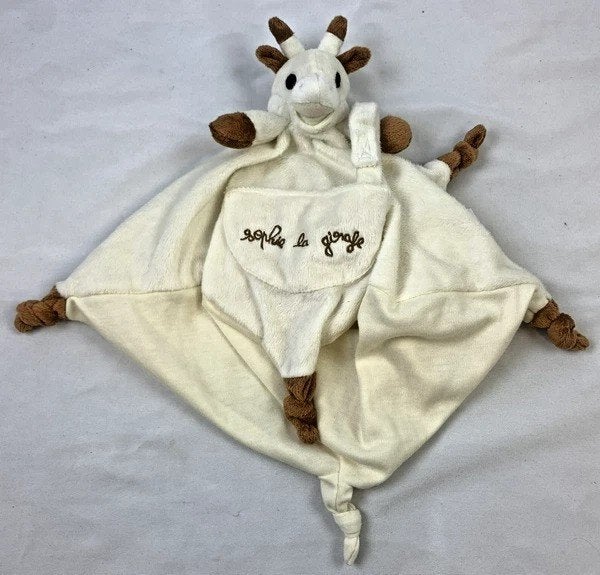 Vulli Sophie la girafe Knuffeldoekje Tutdoekje Spuugdoekje, Kinderen en Baby's, Zo goed als nieuw, Klein (minder dan 20 cm), Verzenden
